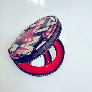 Marc by Marc Jacobs pocket Compact double mirror Makeup Zip Around vintage